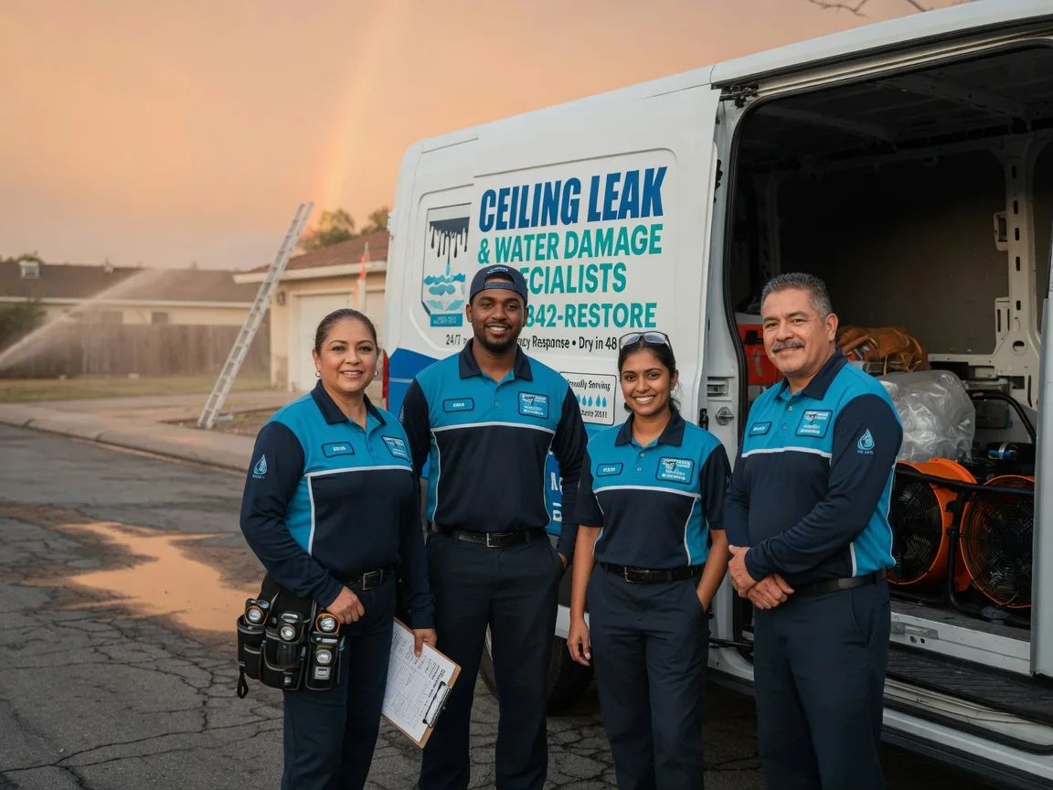 Ceiling Leak Cleanup company in Neshanic Station, NJ